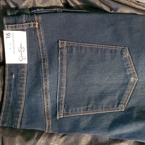 Jessica Simpson High Rise Skinny Ankle Jeans